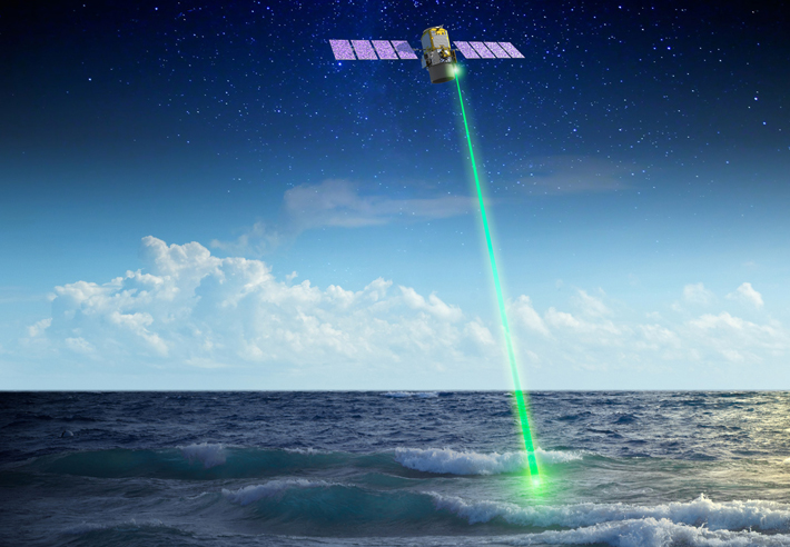 ناسا با استفاده از لیزرهای فضایی به مطالعه‌ی گیاهان اقیانوس قطبی می‌پردازد