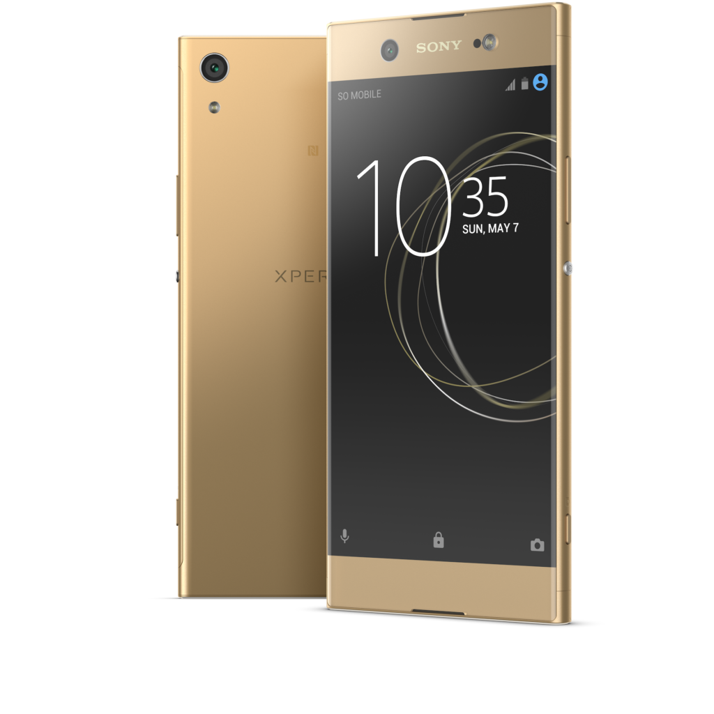 ۱۶_Xperia_XA1_Ultra_gold_dual_view