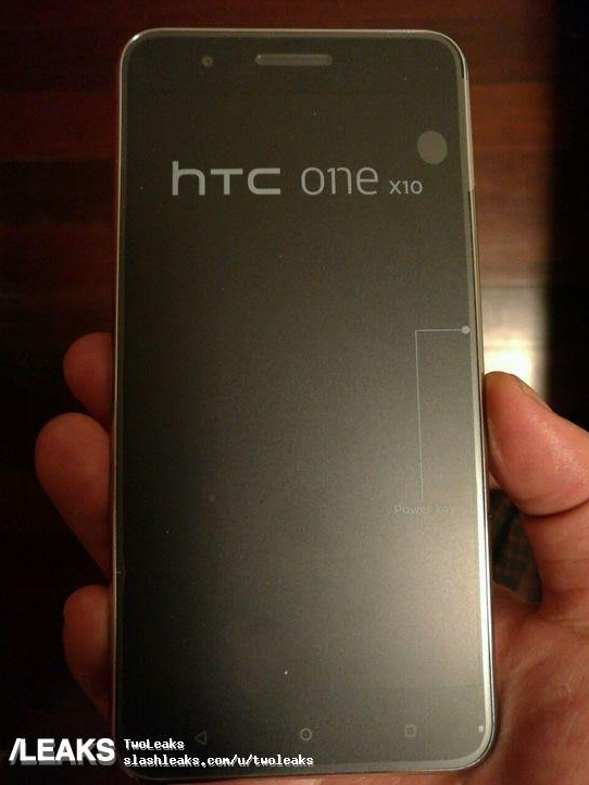 تصویر جدیدی از گوشی میان‌رده HTC One X10 فاش شد