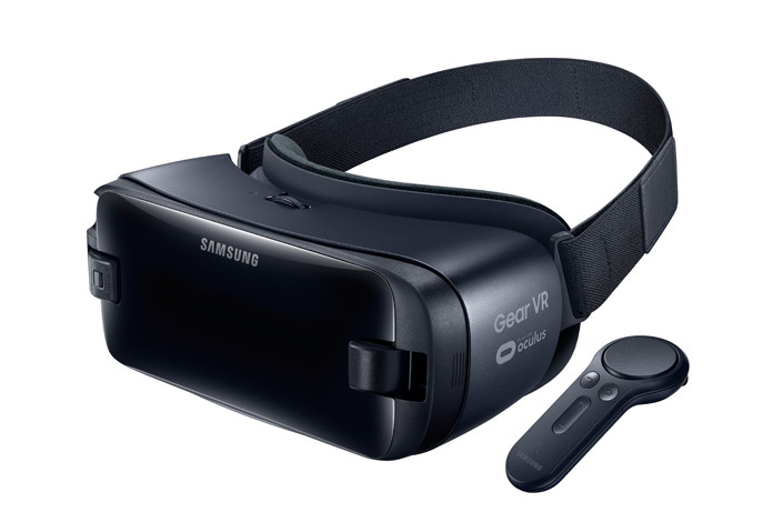 سامسونگ از هدست Gear VR با کنترلر اختصاصی رونمایی کرد