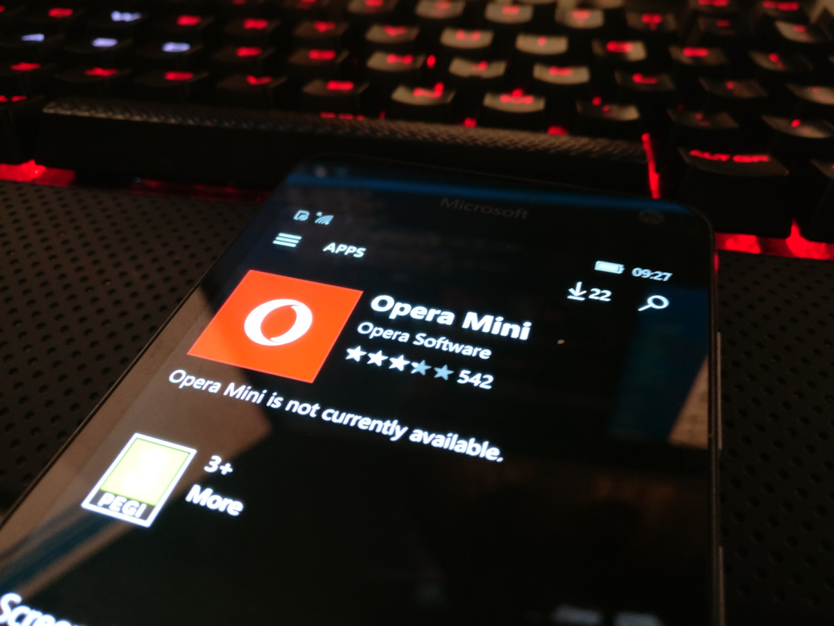 ویندوزفونی‌ها با مرورگر Opera Mini هم خدا حافظی کنند