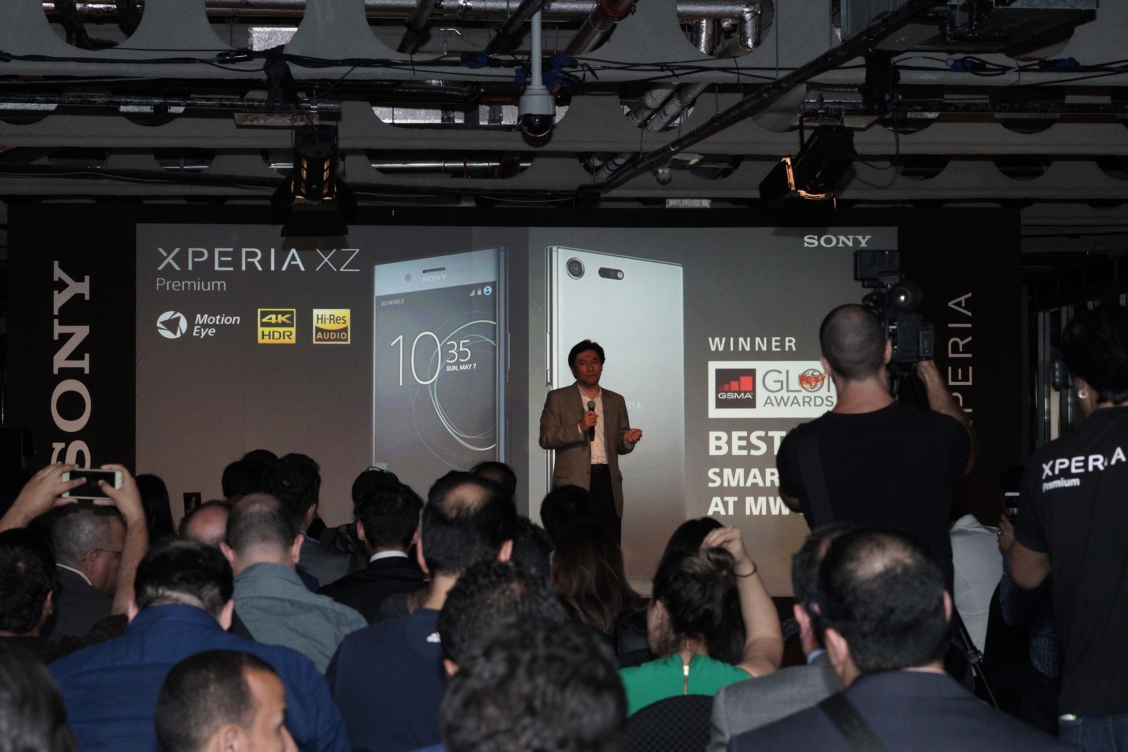 سونی در گردهمایی اختصاصی رسانه‌های منطقه‌ای در دبی، Xperia XZ Premium را به نمایش گذاشت