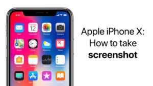 آموزش: نحوه گرفتن اسکرین شات در آیفون X ( آیفون 10 )