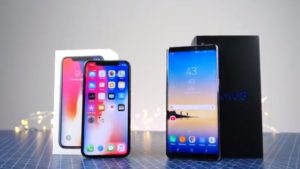 گلکسی نوت 8 بهتر از آیفون تن (iPhone X)