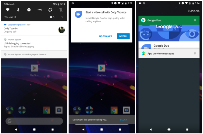 اپلیکیشن Google Duo امکان برقراری تماس بدون نیاز به نصب برنامه را فراهم کرد
