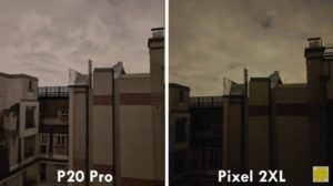 مقایسه دوربین هوآوی پی 20 پرو با پیکسل 2 ایکس ال