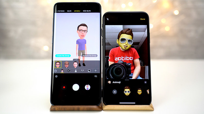 مقایسه Memoji اپل با AR Emoji سامسونگ