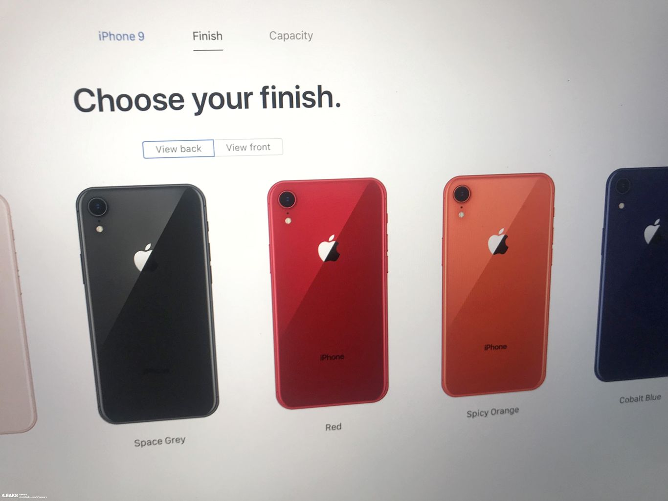 صفحه آیفون ۹ (iPhone 9) در وب سایت اپل دیده شد، رنگ نارنجی و نام تایید می شود
