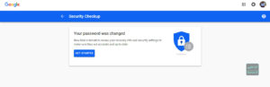 تغییر رمز جی میل (Gmail)