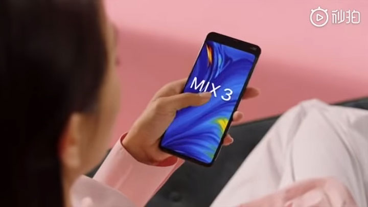 تیزر ویدیویی شیائومی می میکس ۳ (Xiaomi Mi Mix 3) طراحی کشویی آن را تایید می کند