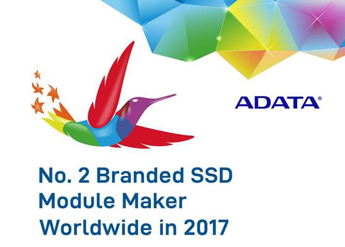 ADATA رتبه دوم فروش رم و SSD در جهان را از آن خود کرد