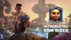 کارت جدید لجندری Ram Rider کلش رویال
