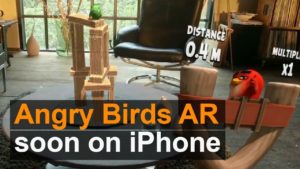 انگری بردز واقعیت افزوده (Angry Birds AR)