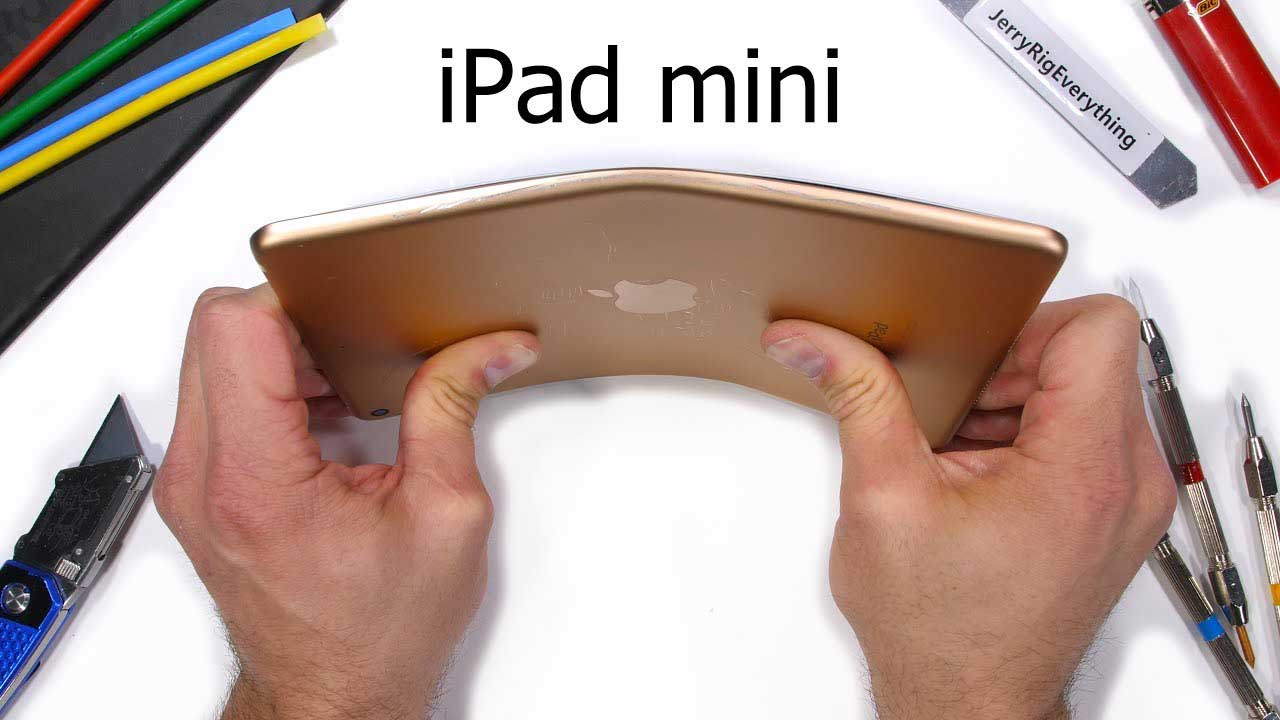 تست مقاومت آیپد مینی ۵ (iPad Mini 5) را ببینید