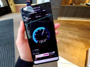 تست سرعت اینترنت گلکسی اس ۱۰ 5G