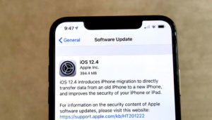 آپدیت iOS 12.4