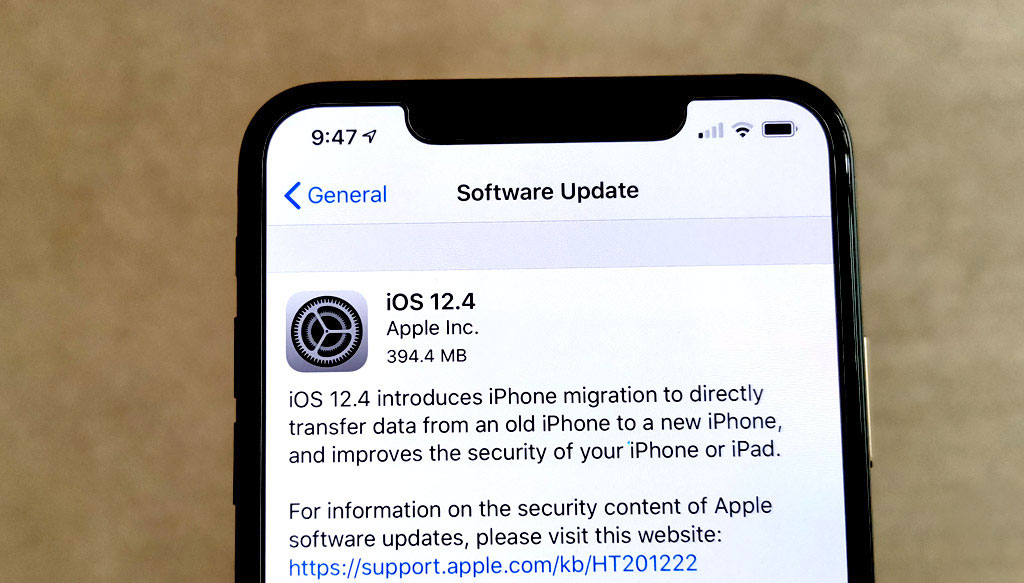 اپل آپدیت iOS 12.4 برای آیفون را منتشر کرد