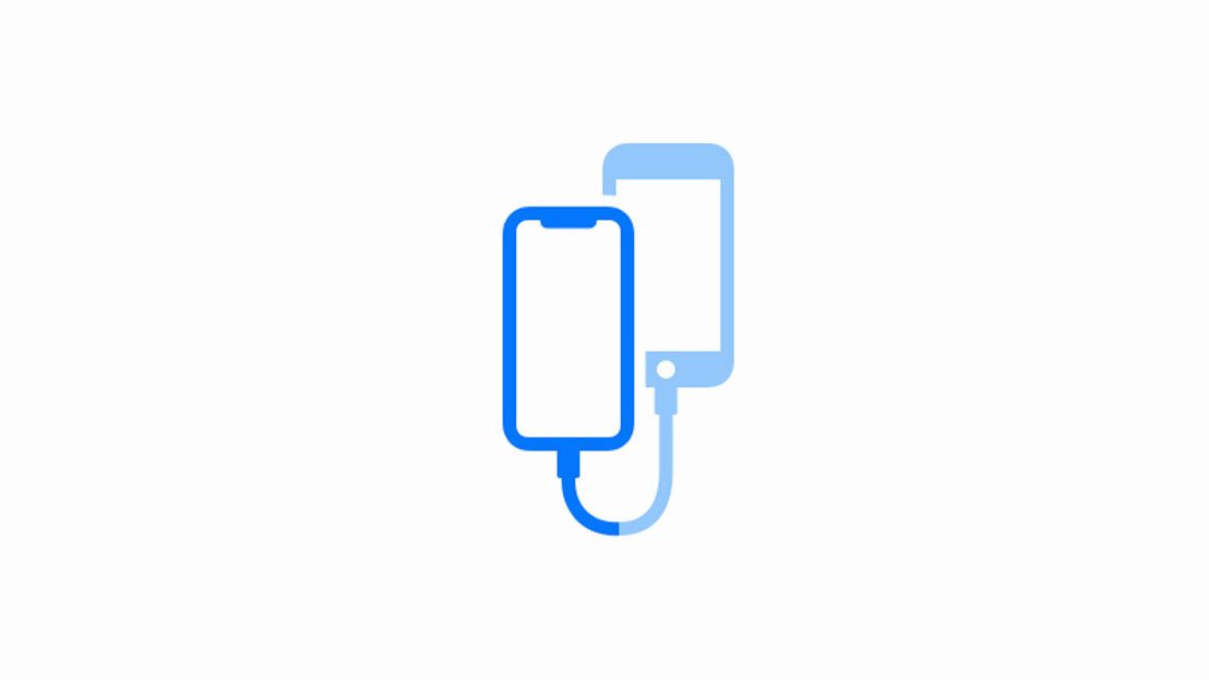 انتقال اطلاعات از آیفون قدیمی به آیفون جدید با کابل در iOS 13