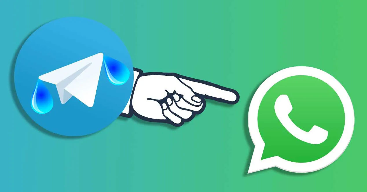 تلگرام واتس اپ