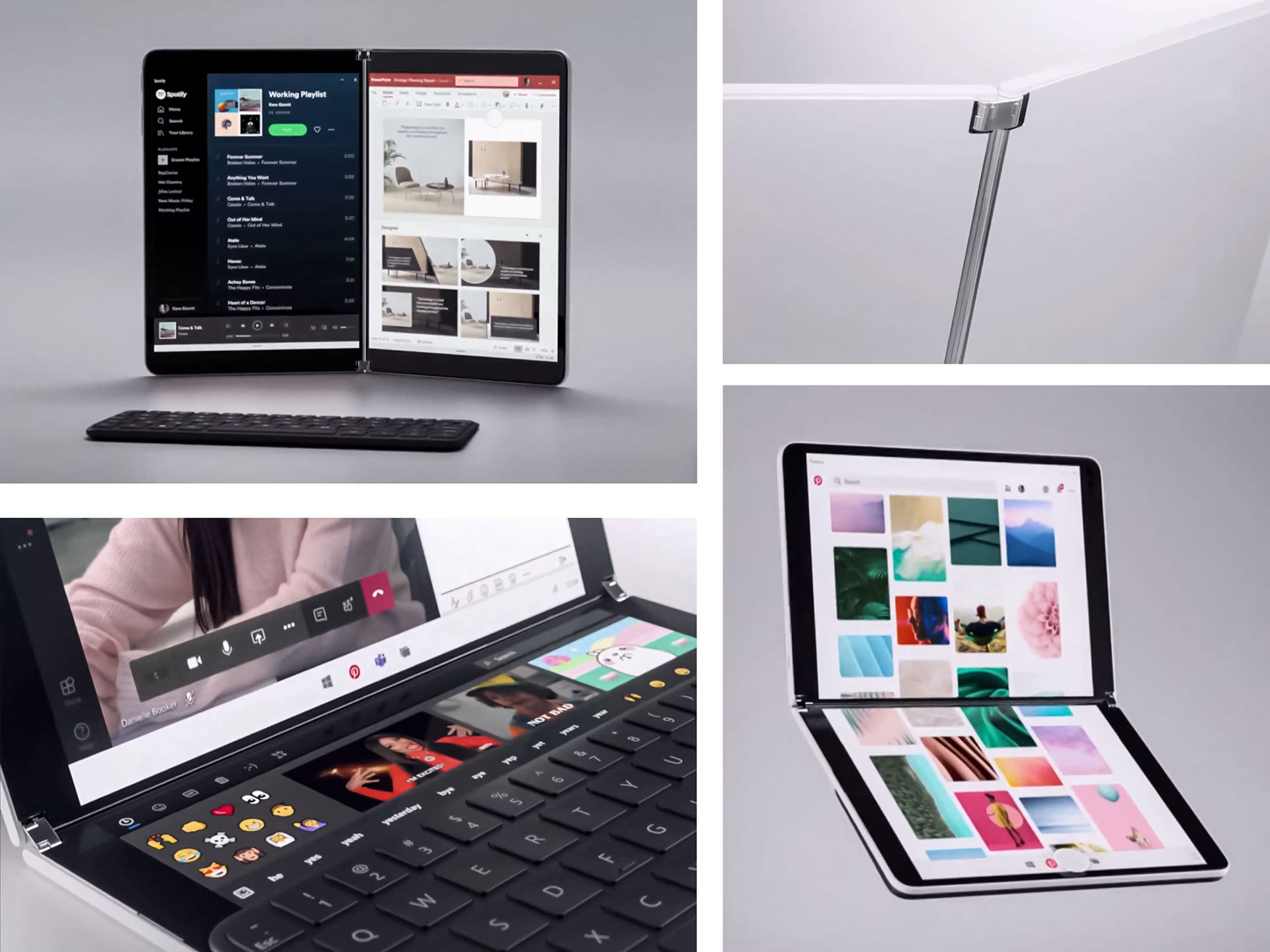 سرفیس نئو (Surface Neo) مایکروسافت رسما معرفی شد: رویای دستگاه ویندوزی تاشو
