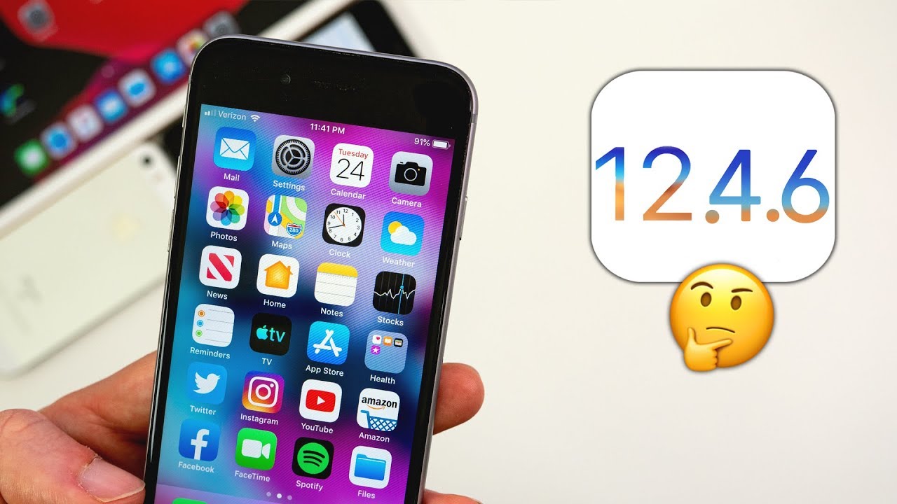 آپدیت iOS 12.4.6 برای آیفون و آیپدهای قدیمی ارایه شد