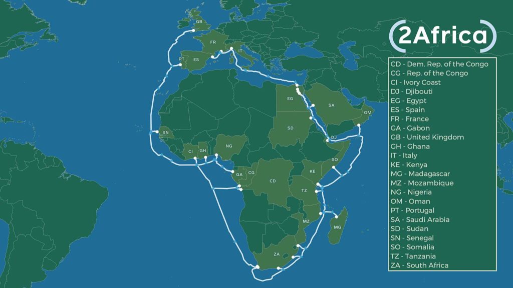 اینترنت رایگان فیس بوک برای افریقا