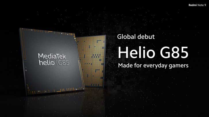 تراشه مدیاتک Helio G85 با معماری ۱۲ نانومتری رسما معرفی شد