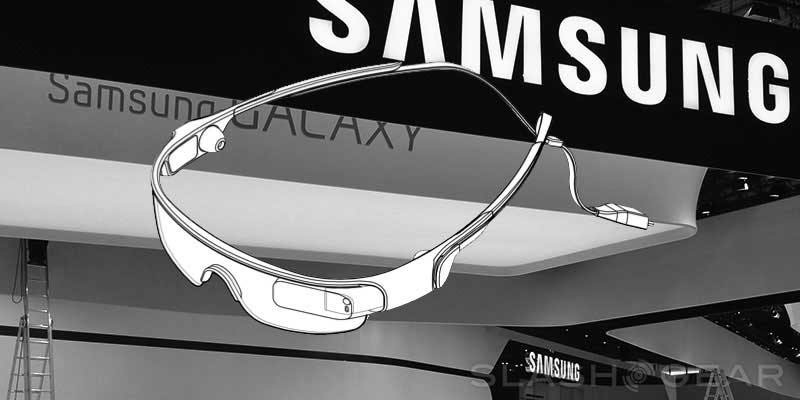 حق اختراع عینک سامسونگ (Samsung Glasses) روشی برای سهولت در تجربه مسیریابی را نشان می دهد