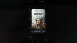 نمایش تبلیغات در نرم افزار Samsung Music و One UI 2.1