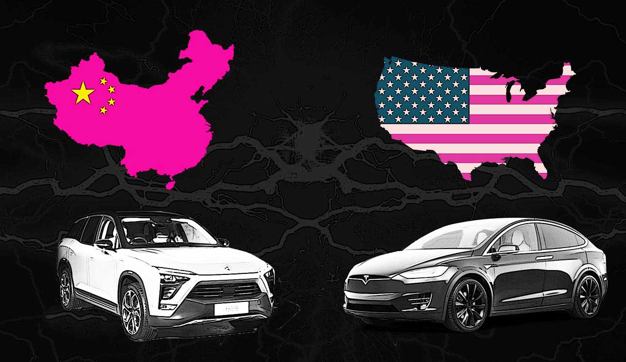 رشد NIO و افت تسلا در بازار خودروهای برقی در چین