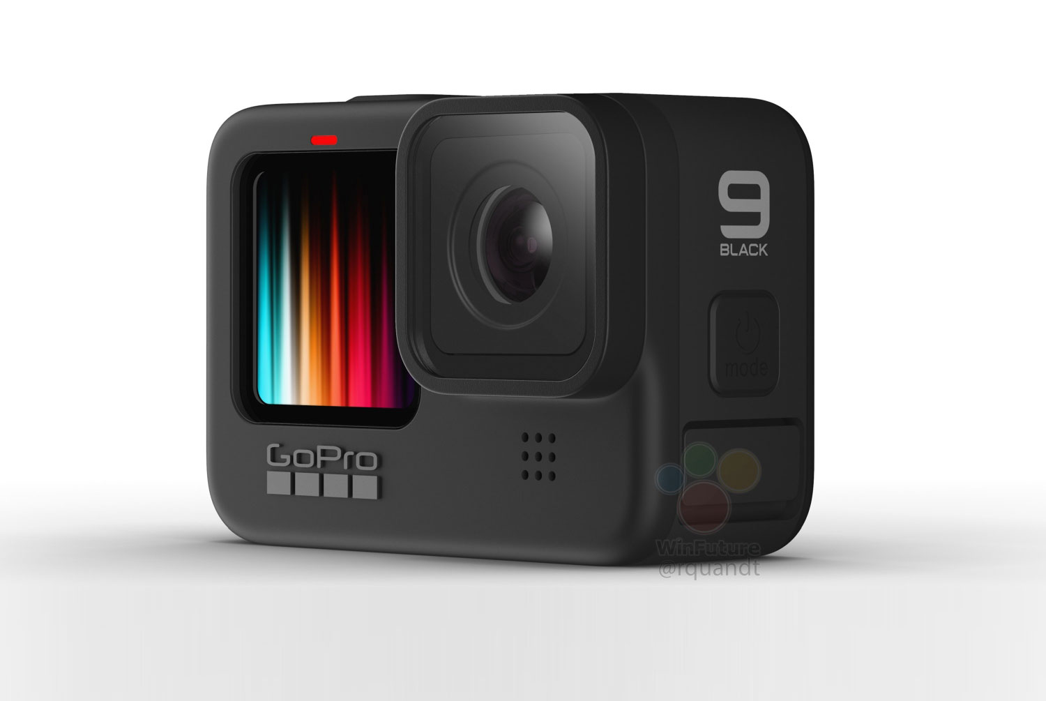 دوربین GoPro Hero 9 Black با نمایشگر رنگی روی قاب جلویی ارایه خواهد شد