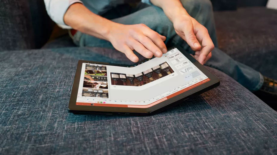 لپتاپ لنوو ThinkPad X1 Fold با نمایشگر تاشو و تراشه نسل یازده اینتل رسما معرفی شد