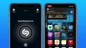 Shazam در iOS 14.2 بتا