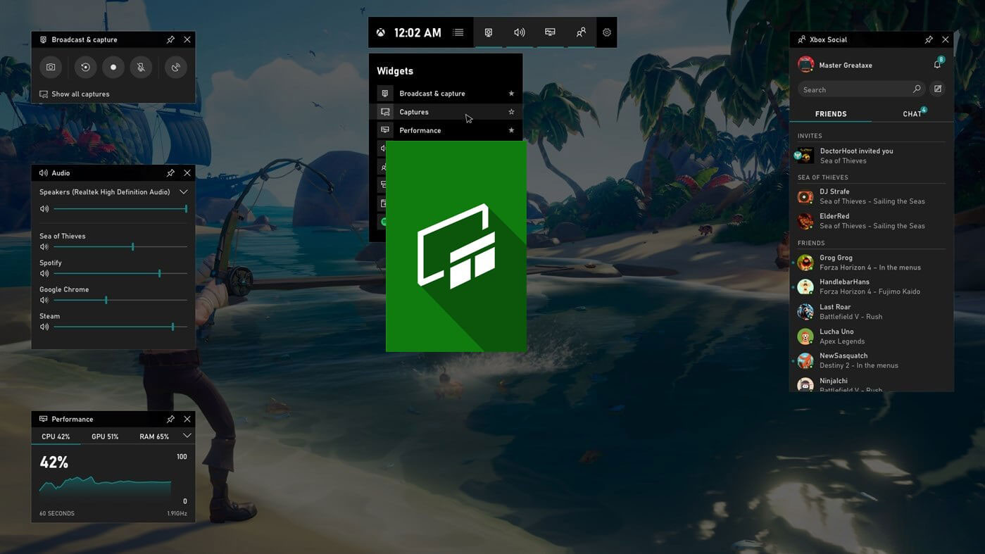 ویژگی Xbox Game Bar ویندوز ۱۰ به شما خواهد گفت که آیا کروم باعث کاهش fps بازی شما شده یا نه!