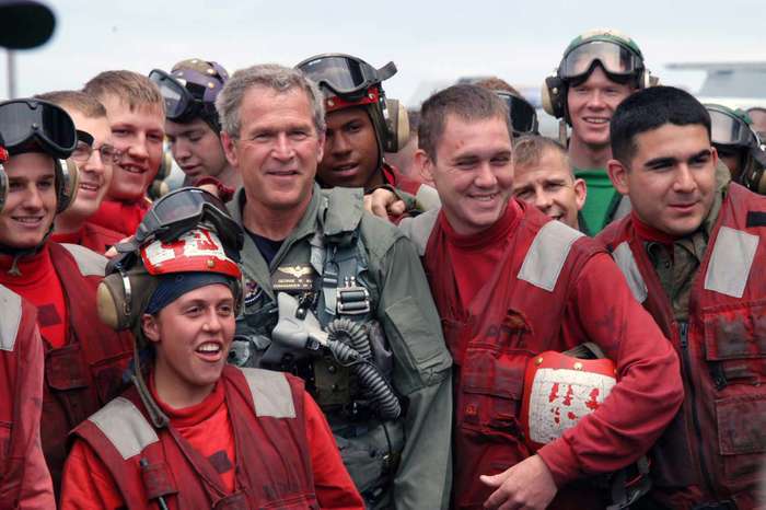 جورج بوش رئیس جمهور آمریکا