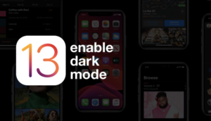 فعال کردن دارک مود آیفون