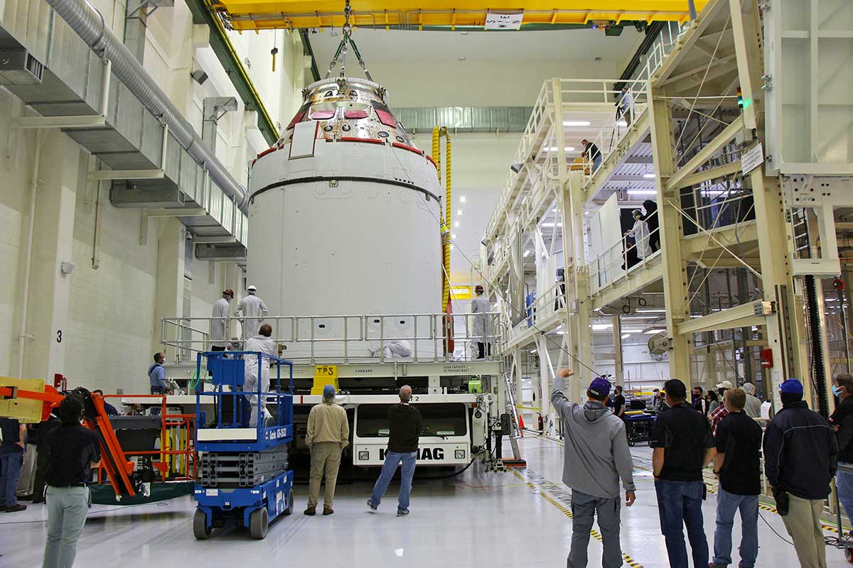 فضاپیمای Orion ناسا آماده پرواز به ماه است
