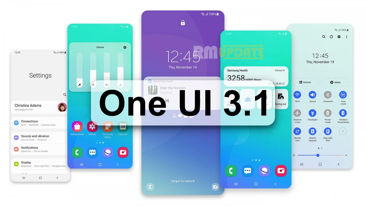 آپدیت One UI 3.1