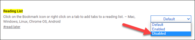 آموزش غیر فعال کردن و حذف Reading List در گوگل کروم