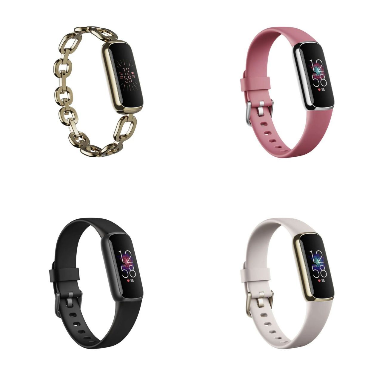 نسخه‌های Fitbit Luxe 