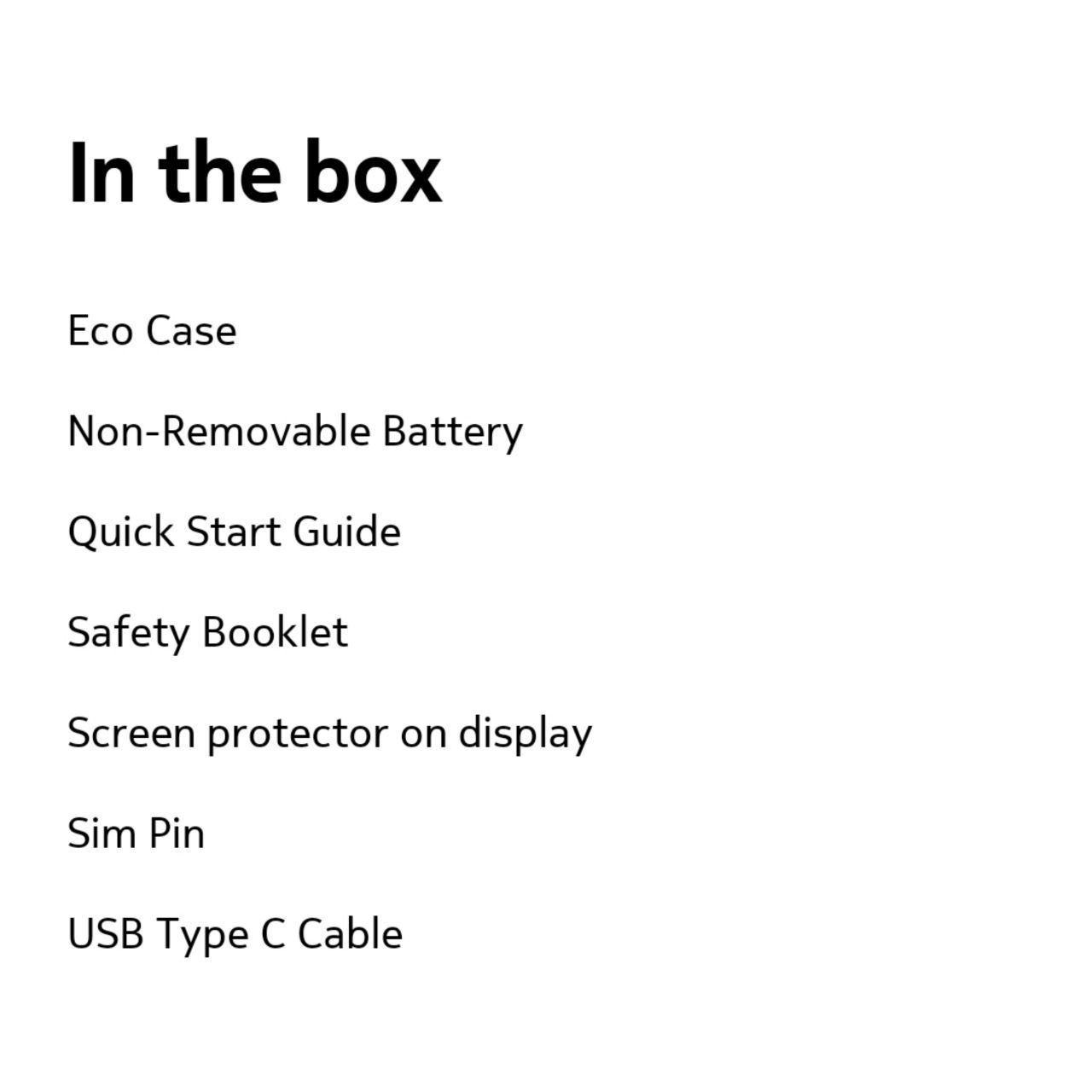 محتویات جعبه Nokia X20