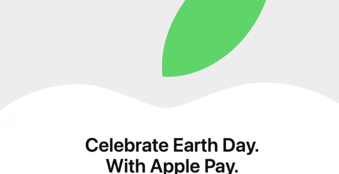 Apple Pay in Earth day