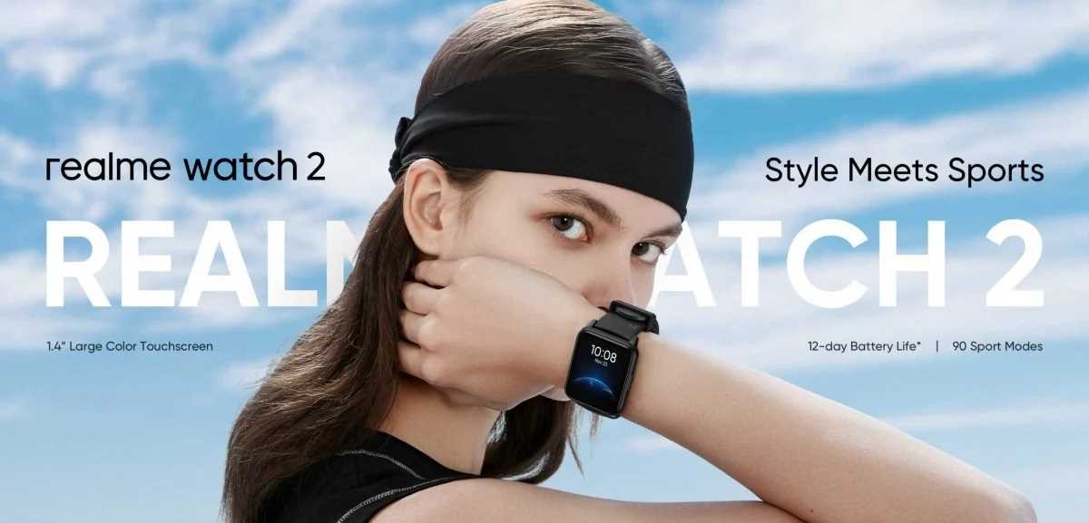 ریلمی رسما از ساعت هوشمند Realme Watch 2 رونمایی کرد