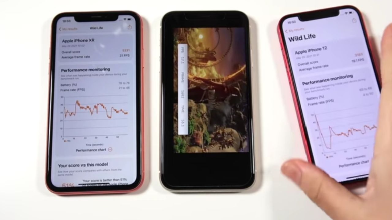 آیفون XR در برابر آیفون ١٢ و آیفون ١١