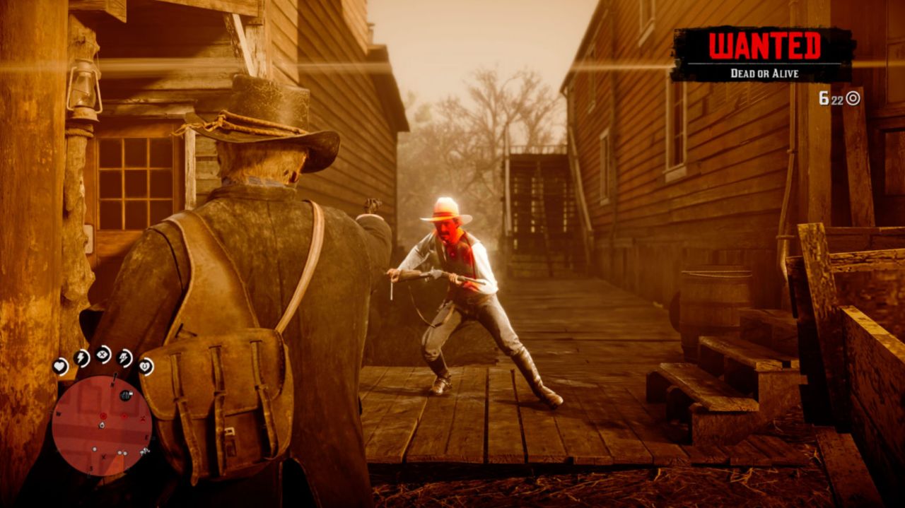 استفاده از ویژگی Dead Eye در بازی Red Dead Redemption 2
