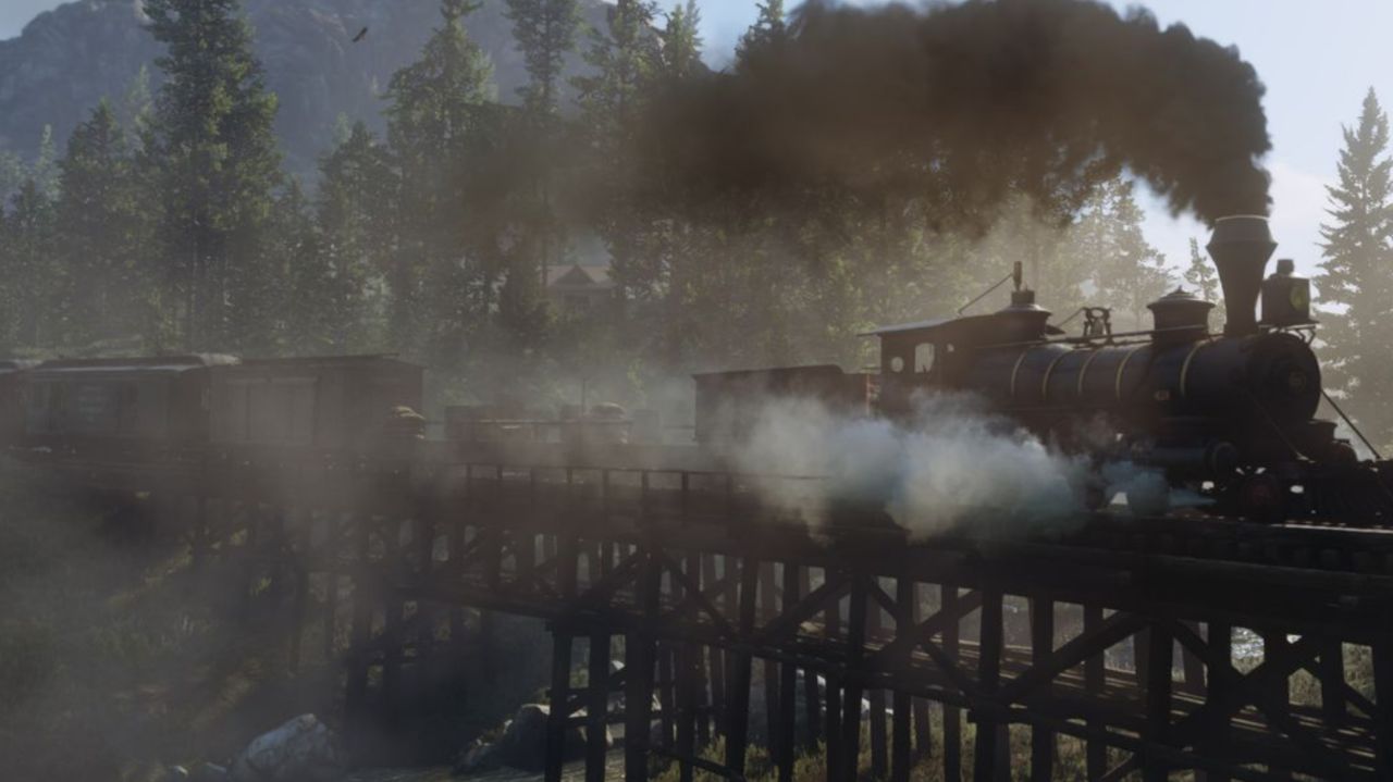 سرقت قطار در Red Dead Redemption 2