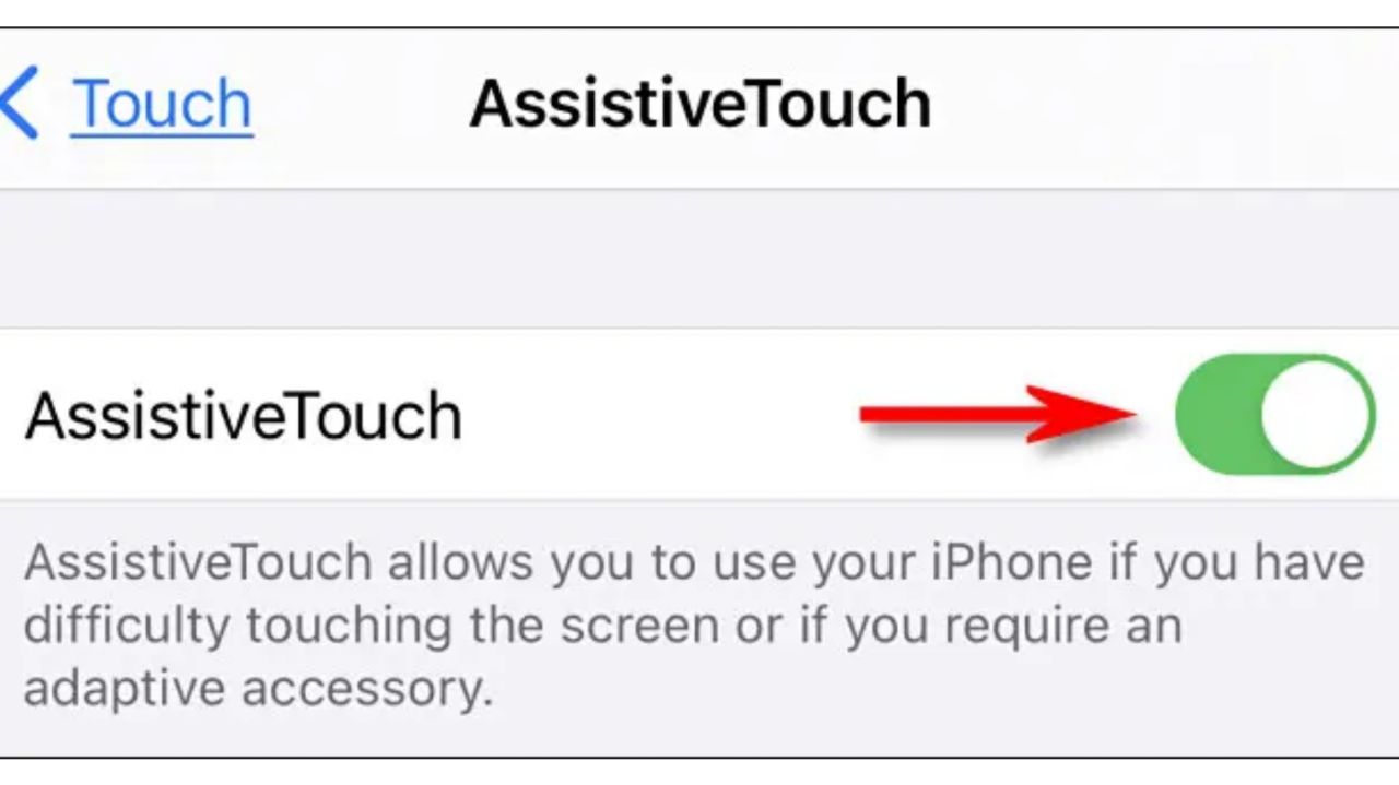 قابلیت Assistive Touch 