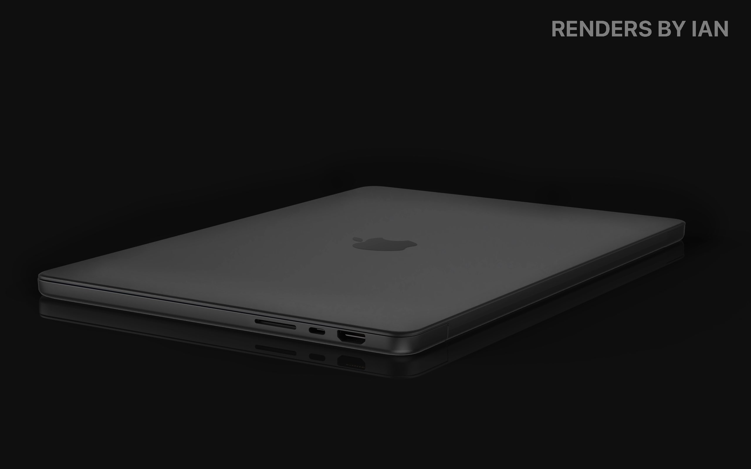 رندر مک بوک پرو ۱۴ اینچی جدید اپل را ببینید: ساده و جذاب مثل همیشه!