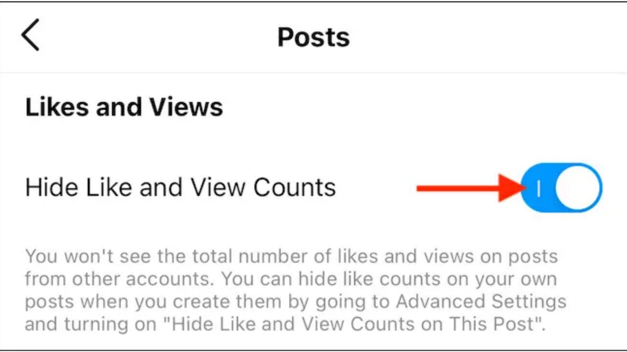 پنهان کردن تعداد لایک پست‌های دیگران در اینستاگرام