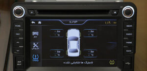 صفحه نمایش پژو پارس جدید